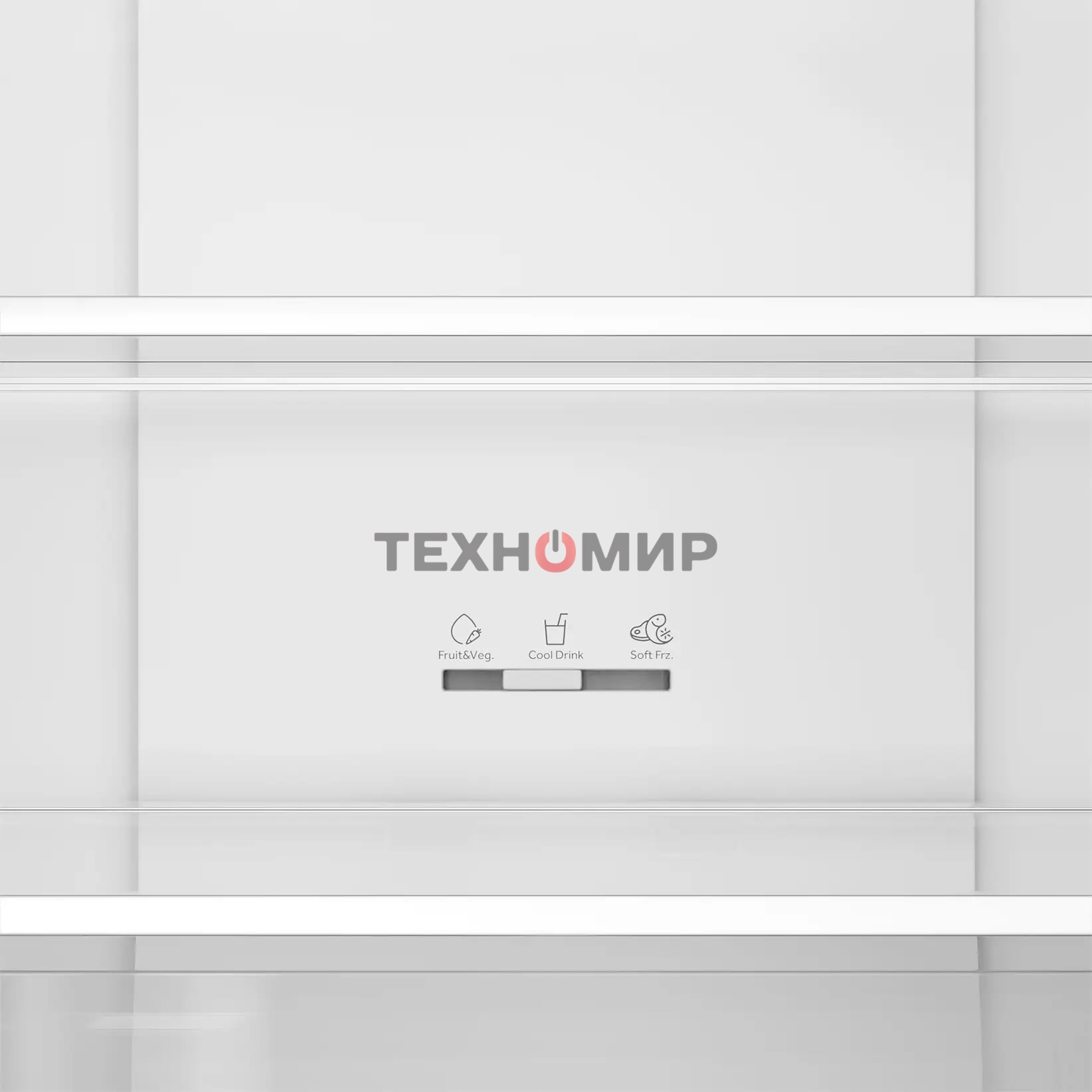 Холодильник Haier C2F619CWU1 белый двухкамерный 256/108л морозилка снизу, No Frost