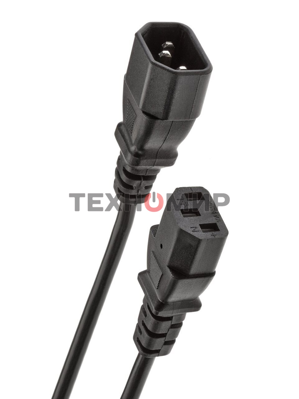 Кабель монитор - компьютер 1.8 м 220V (UPS -> устройство) VDE 3Gx0.5мм QUST(Aopen) ACE001-1.8м