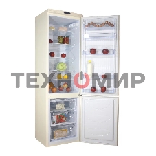 Холодильник DON R-295 S слоновая кость двухкамерный 259/101л морозилка снизу