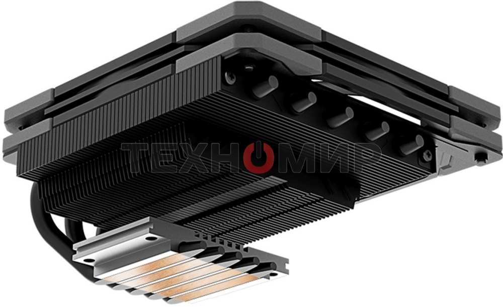 Кулер для процессора ID-COOLING IS-50X-V3 черный 120мм алюминий/медь 2000rpm 31.2db 4-pin 130W 56мм