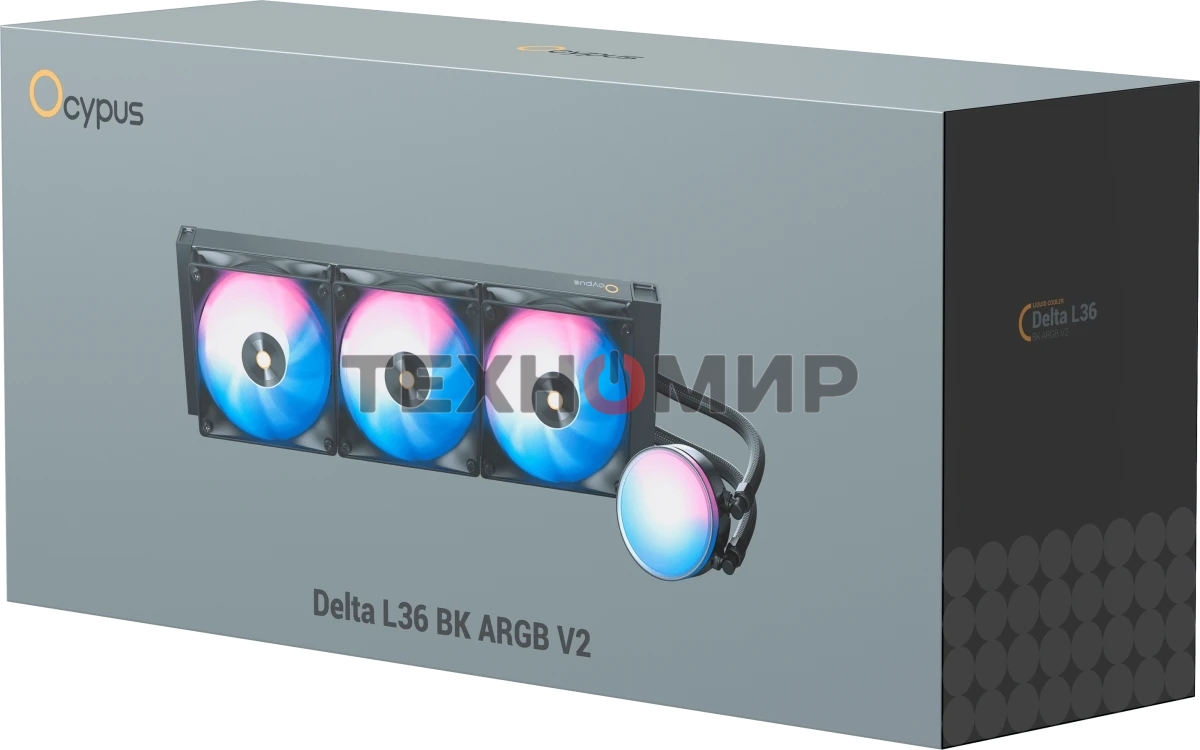 Система охлаждения Ocypus Delta L36 BK ARGb V2 черный 300W/All Intel/AMD AM*/Screws