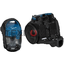 Пылесос Bosch BGS05A220 синий/серый, 700 Вт, уборка сухая, пылесборник контейнер 1.5 л