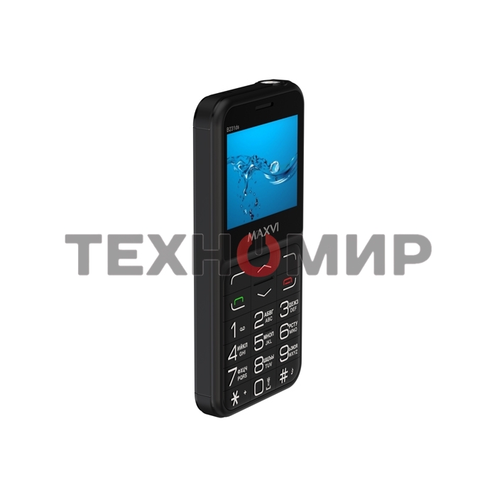 Мобильный телефон Maxvi B231ds черный