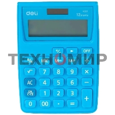 Калькулятор настольный Deli E1122/BLUE синий 12-разр.