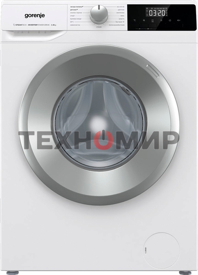 Стиральная машина Gorenje W2NHPI62SCS белый загр.фронтальная макс.: 6 кг 1200об/мин класс: А