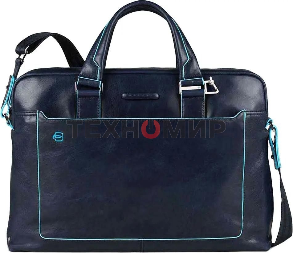 Сумка для ноутбука Piquadro Blue Square CA3335B2/BLU2 синий натур.кожа