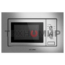 Микроволновая печь встраиваемая Maunfeld MBMO820MS03 нержавеющая сталь, 20 л, 1250 Вт, переключатели - поворотный механизм