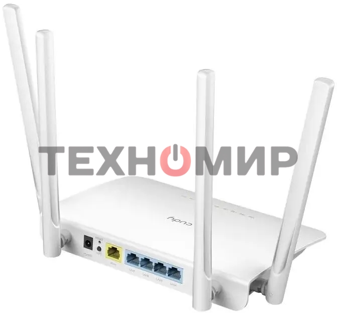 Роутер беспроводной Cudy WR1300 AC1200 10/100/1000BASE-TX/Wi-Fi белый