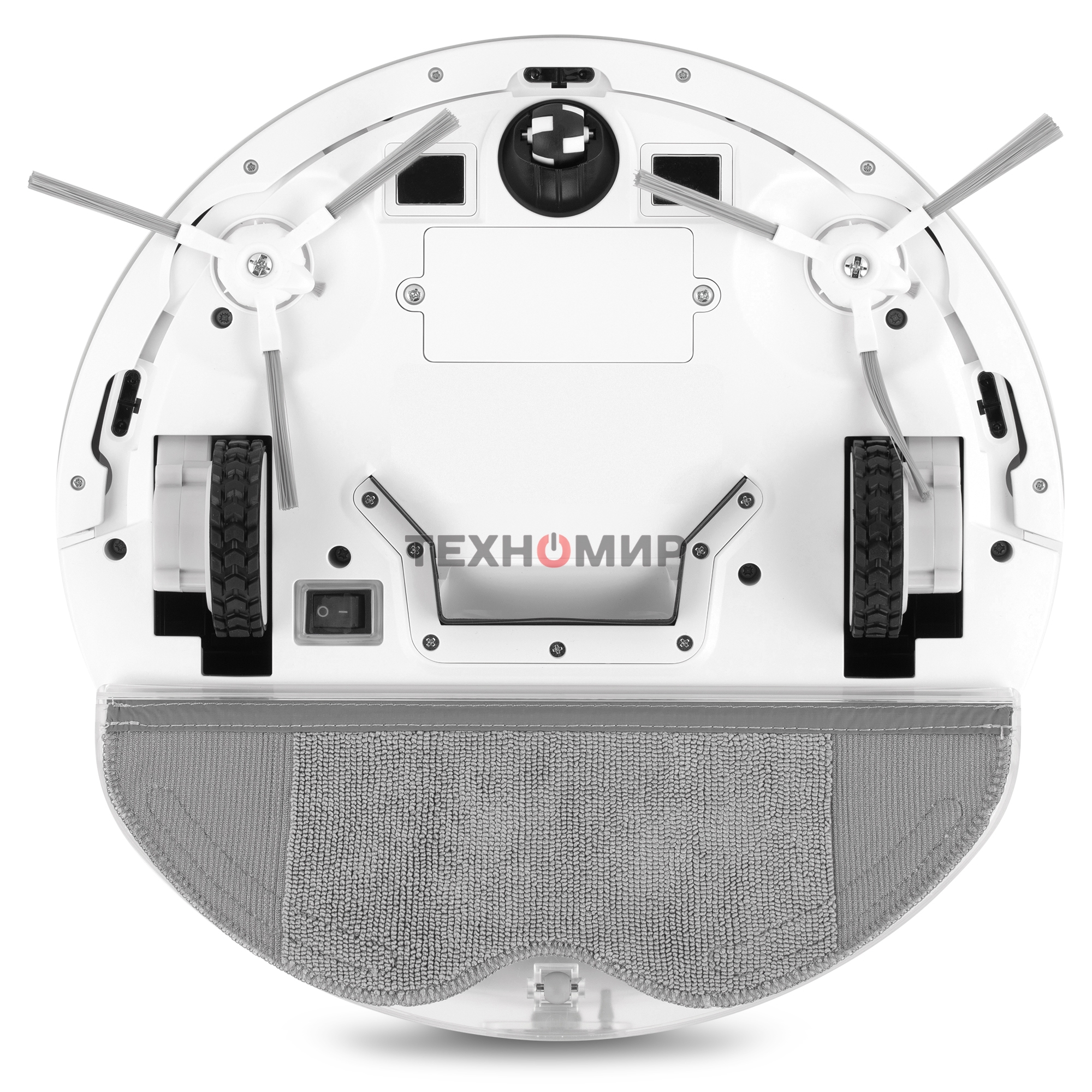 Робот-пылесос Vitek VT-1807 белый, 2200 мАч Li-Ion, уборка сухая/влажная, пылесборник контейнер 0.45 л