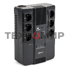 Источник бесперебойного питания Бастион SKAT-UPS 600 AI 220В 360Вт 1АКБ 7А·ч внутр. меандр. стаб-ция напр-я. 6 выходов (8998)