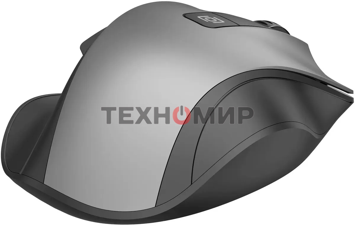 Мышь беспроводная Oklick 504MW черный/серый, 1600 dpi, радиоканал, USB, кнопки - 6
