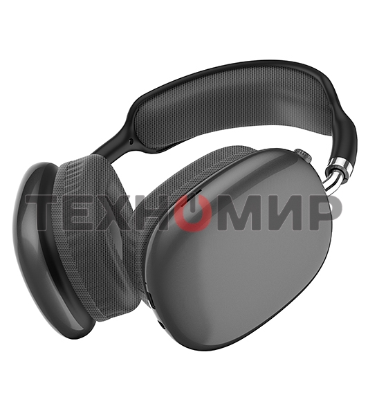 Гарнитура Bluetooth QUMO Emotion (ВТ 0091) MicroSD AUX накладная Bluetooth 5.3 360 мА 10ч черный