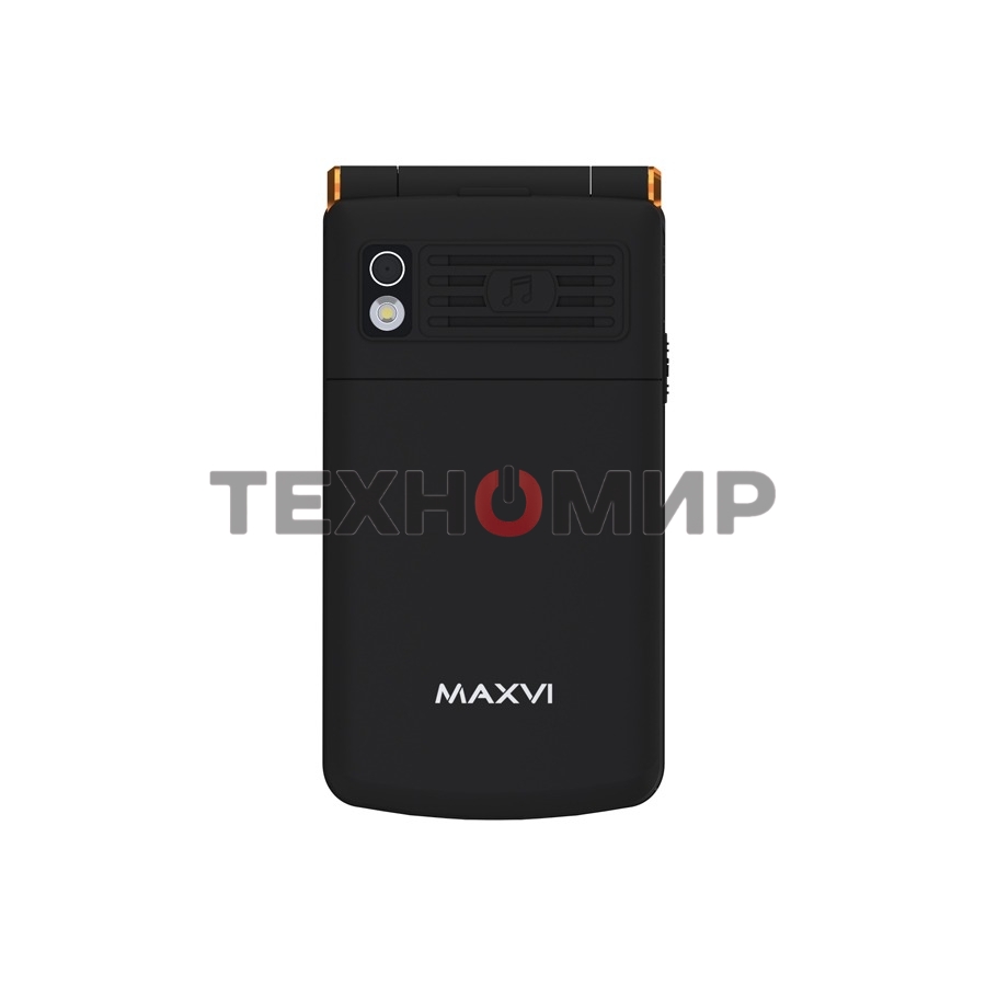 Мобильный телефон Maxvi E11 черный/золотистый
