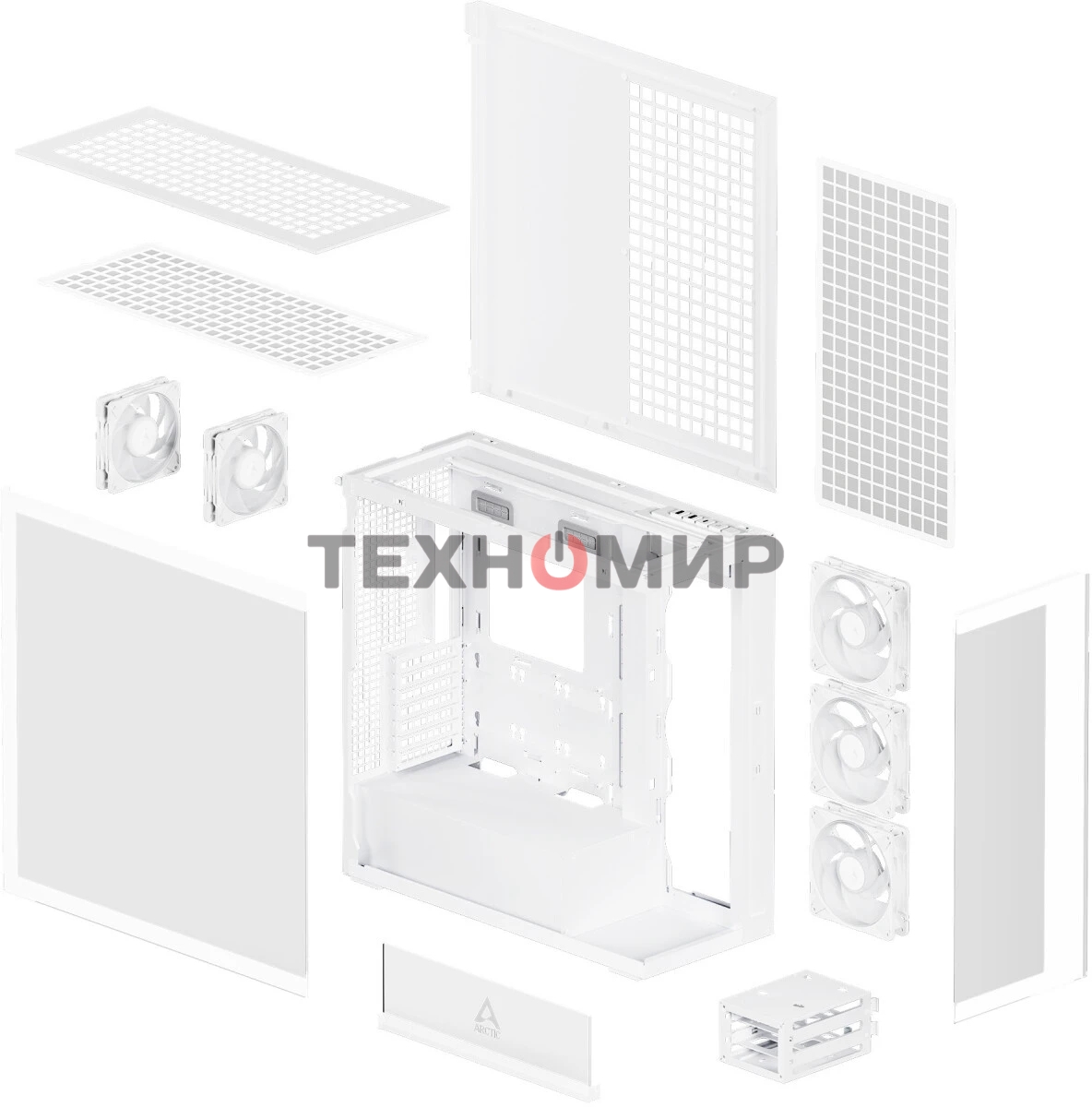 Компьютерный корпус Arctic Cooling ARCTIC Xtender белый арт. ACPCC00014A