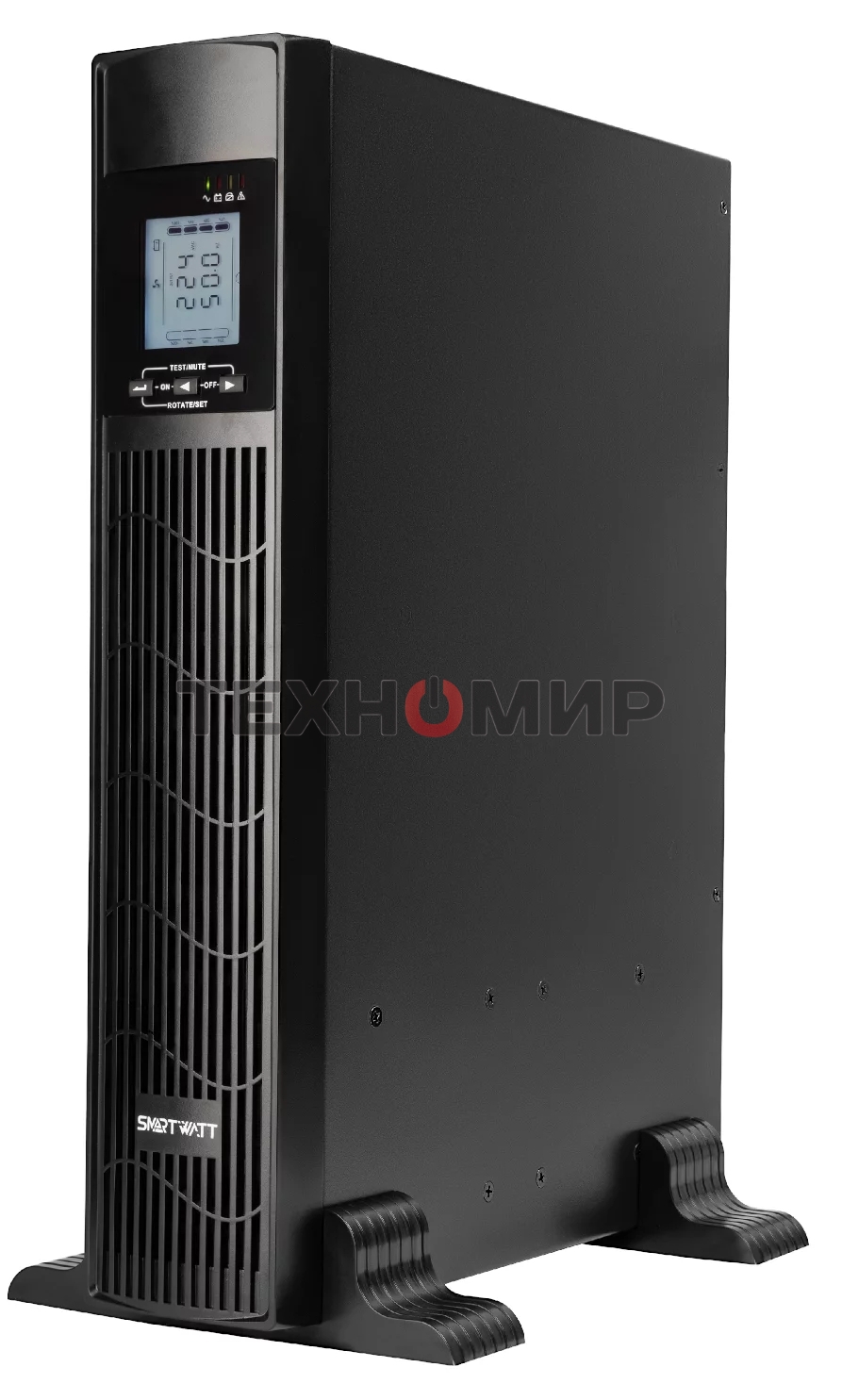 Источник бесперебойного питания SMARTWATT UPS DATA 1kVA Line-interactive SIN 1000VA/800W (Euro x1, IEC C13 x3, USB, RJ11/RJ45 protection, SNMP, LCD,