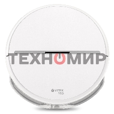 Робот-пылесос Vitek VT-1807 белый, 2200 мАч Li-Ion, уборка сухая/влажная, пылесборник контейнер 0.45 л