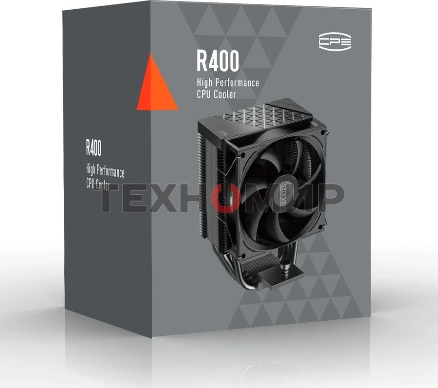 Устройство охлаждения (кулер) PcCooler R400 Soc-AM5/AM4/1200/1700/1851 черный 4-pin Al+Cu 180W Ret (R400-BKNWYX-US)