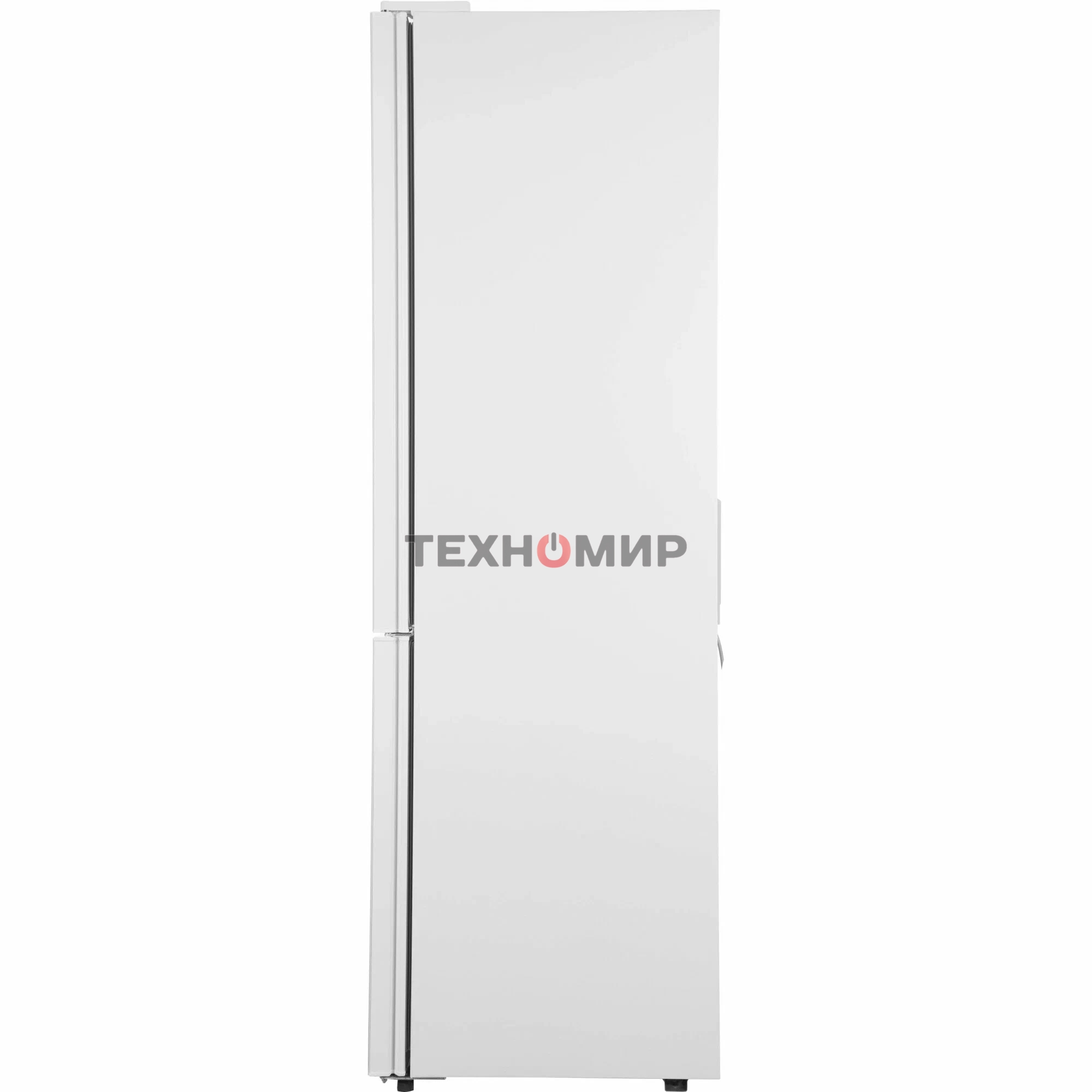 Холодильник Hyundai CC35083F белое стекло двухкамерный 240/95л морозилка снизу, No Frost