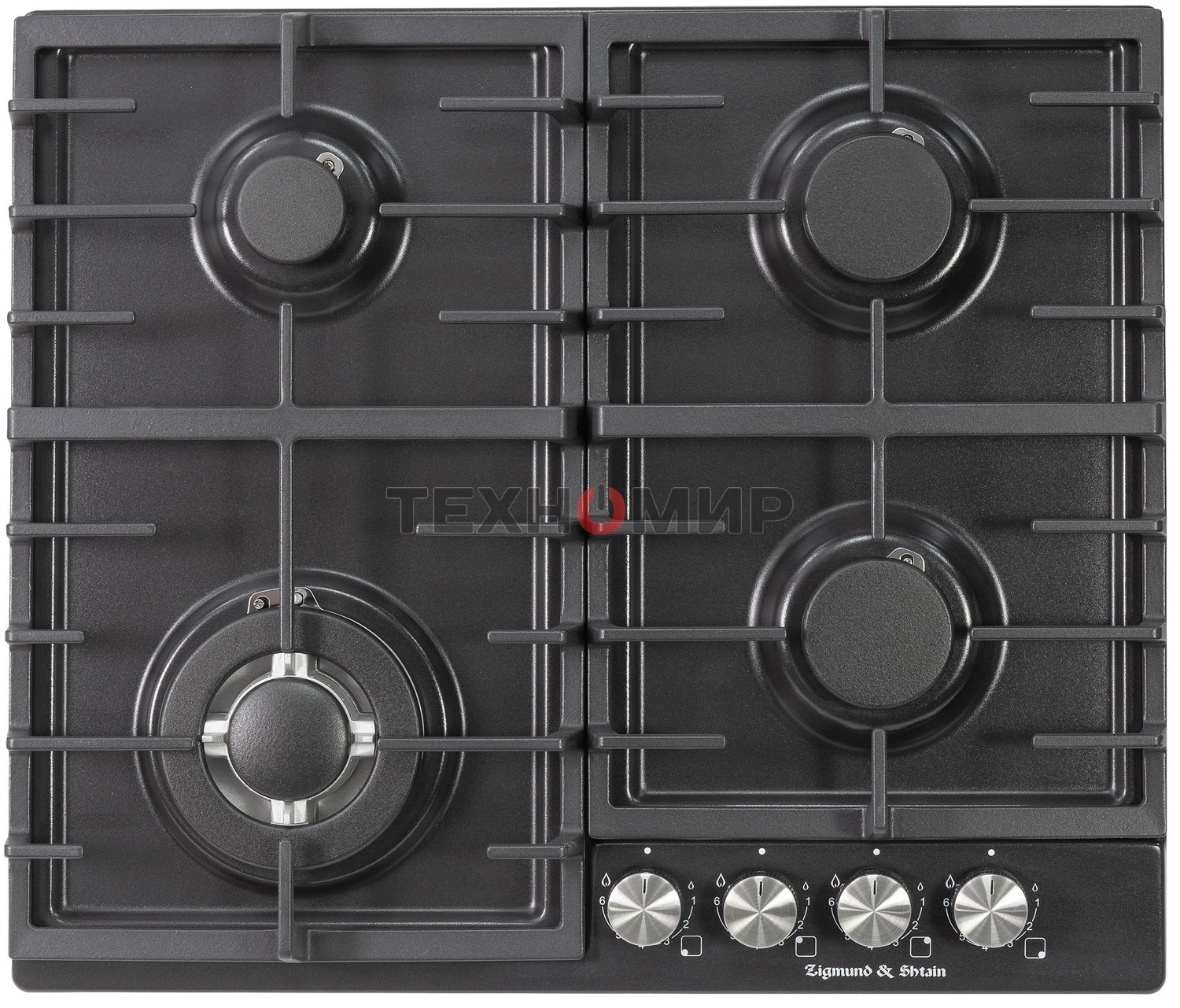 Газовая варочная панель Zigmund & Shtain G 20.6 B черный