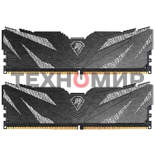 Оперативная память NETAC Shadow II, DDR5, 32Gb (2x16GB), 6000 MHz, CL38, DIMM, с радиатором, черный