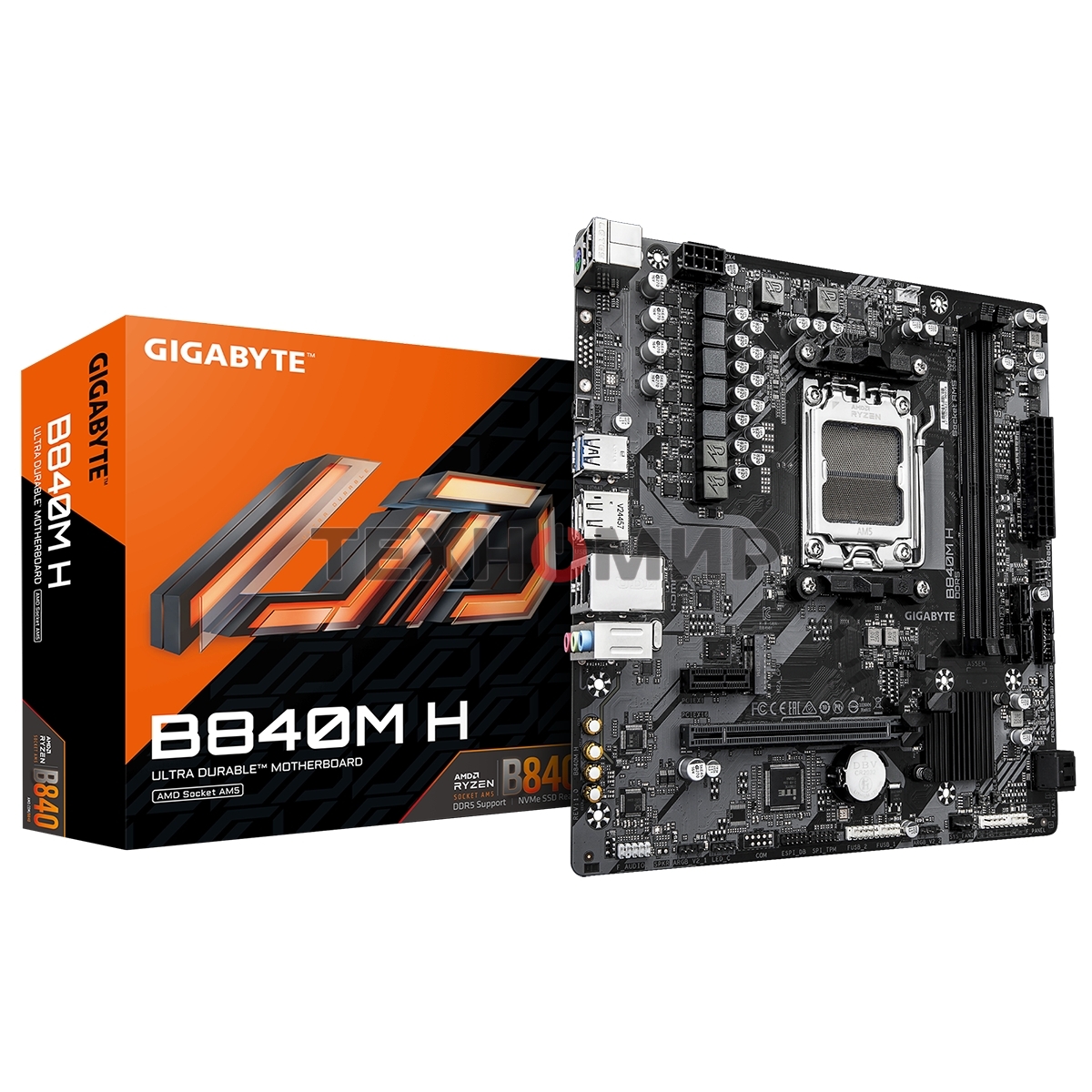 Материнская плата Gigabyte B840M H, RTL