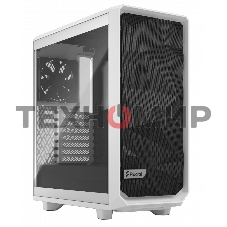Компьютерный корпус Fractal Design MESHIFY 2 COMPACT белый - TG/ATX, TG/2x140мм & 1x120мм fans inc./FD-C-MES2C-05
