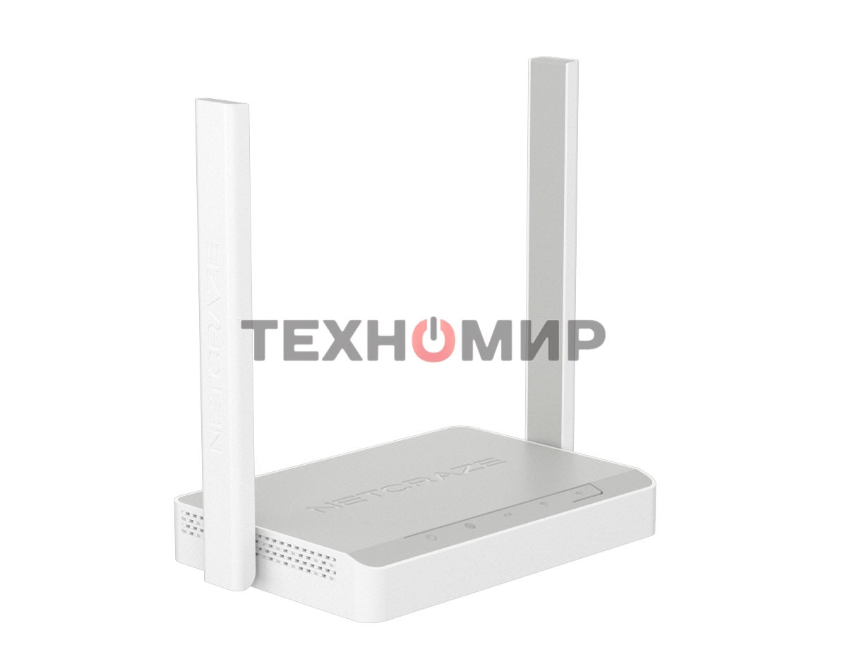 Интернет-центр Netcraze Air (NC-1613) с Mesh Wi-Fi 5 AC1200, 4-портовым Smart-коммутатором и переключателем режима роутер/ретранслятор