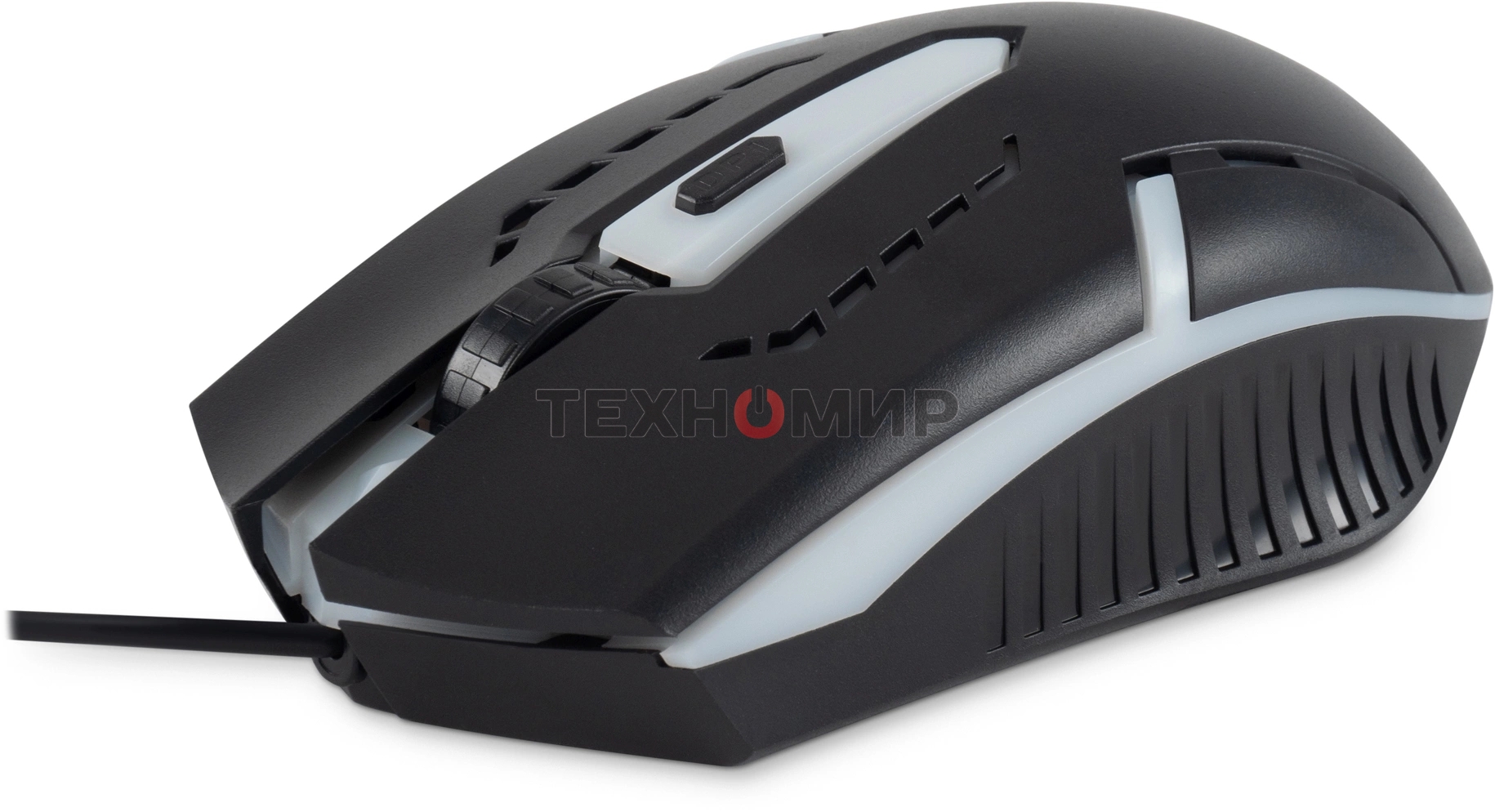 Мышь проводная Oklick 398G черный, 2400 dpi, USB, кнопки - 4