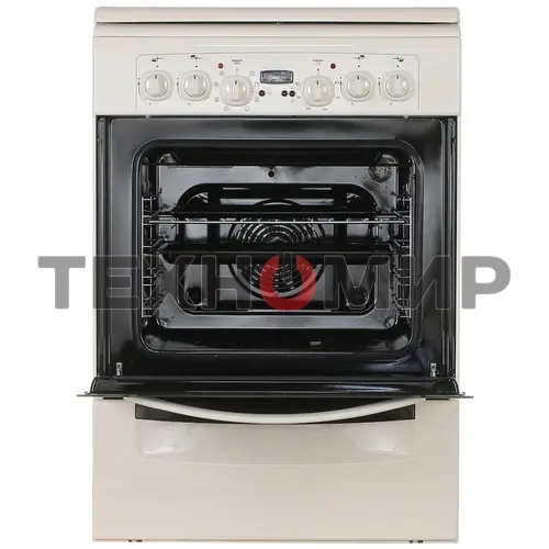 Плита комбинированная Gefest ПГЭ 6102-03 0167 бежевый, конфорок 4 газовых, духовка 55 л, 60 см x 85 см x 60 см