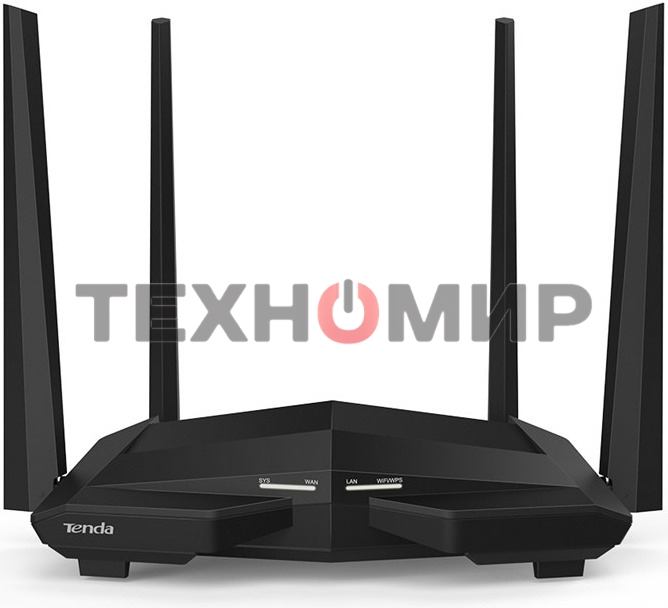 Маршрутизатор/роутер Wi-Fi Tenda AC10 1200MBPS 1000M 3P AC10