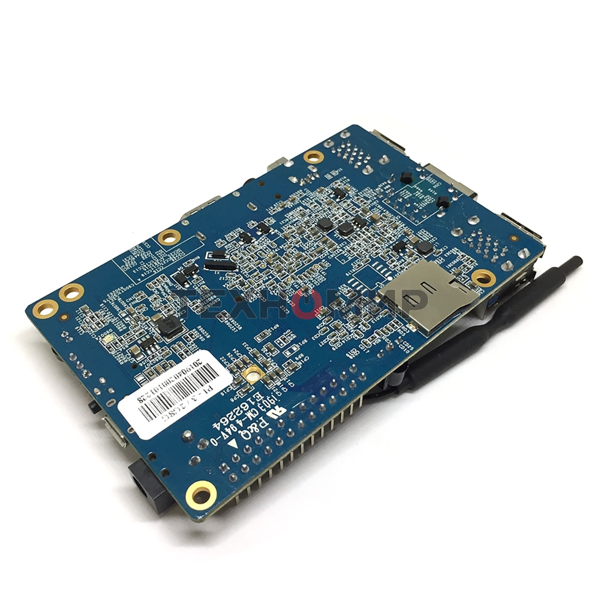 Микрокомпьютер Orange PI 3 2Gb + 8Gb EMMC, Android 7, с кабелем питания. (44286)