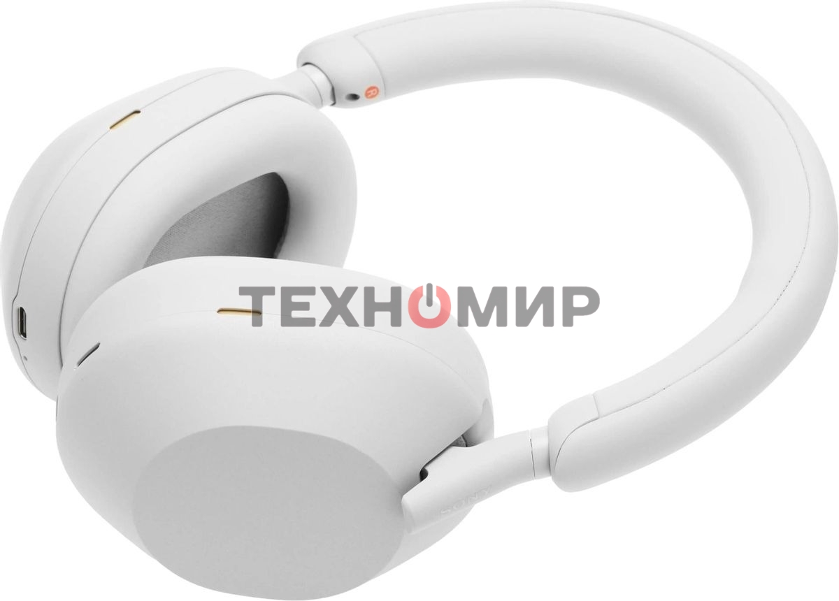 Наушники мониторные Sony WH-1000XM5 1.2м Bluetooth, белый