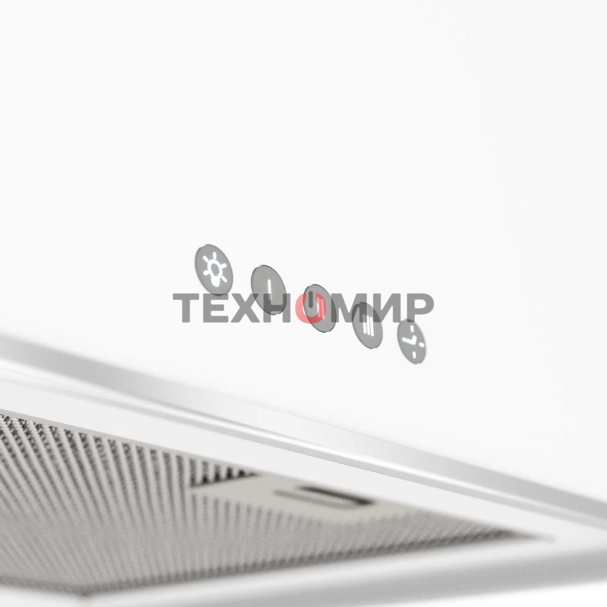 Вытяжка каминная Elikor MiX 50П-650-Э3Д белый, 50 см, 650 куб. м/ч, 56 дБ