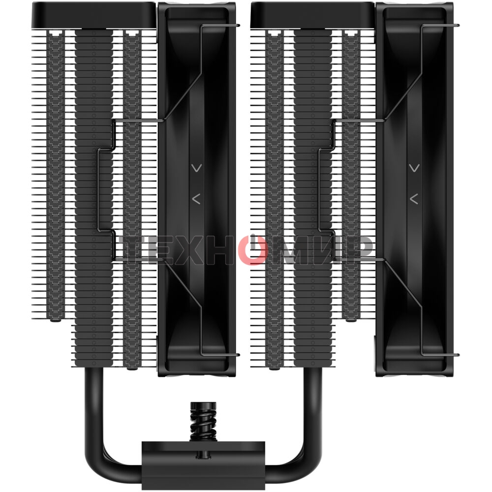 Кулер Ocypus Delta A62 BK ARGb черный 120мм алюминий+медь 2000rpm 29db 4-pin 260W 156мм