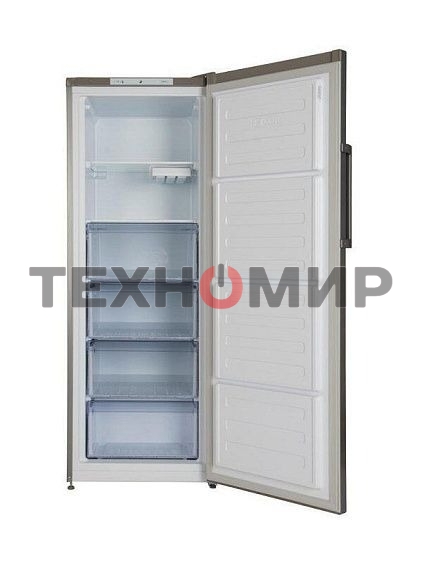 Морозильный шкаф Beko RFSK215T01G, серый, 215л, 6 ящиков
