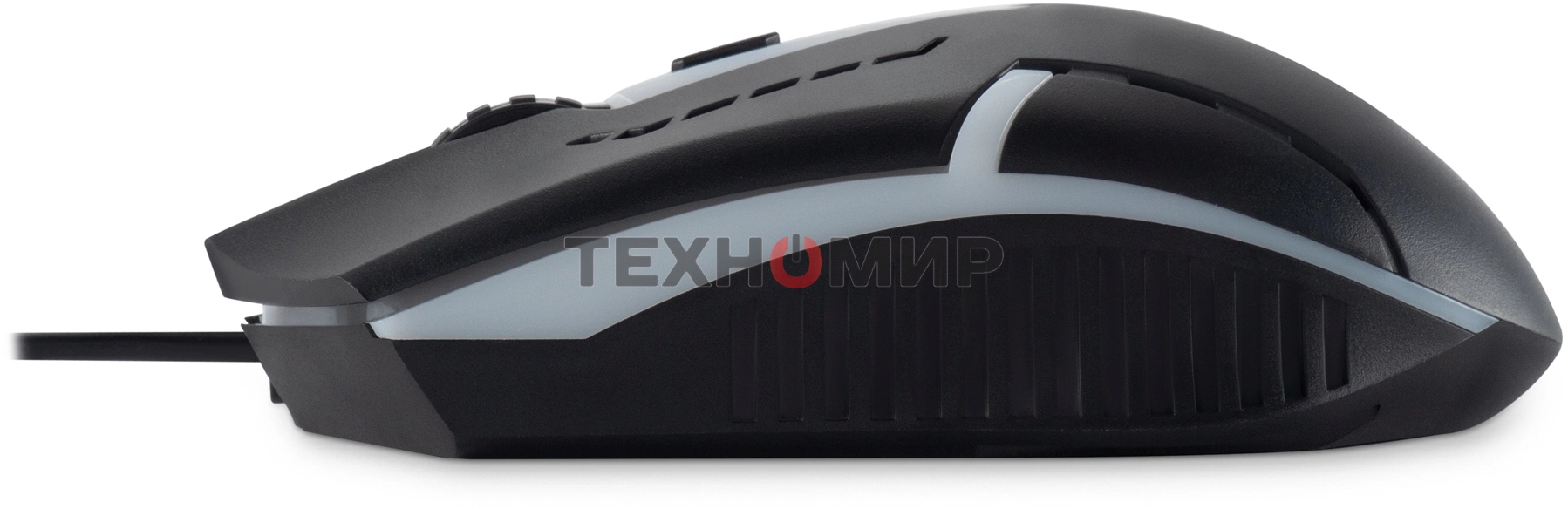 Мышь проводная Oklick 398G черный, 2400 dpi, USB, кнопки - 4