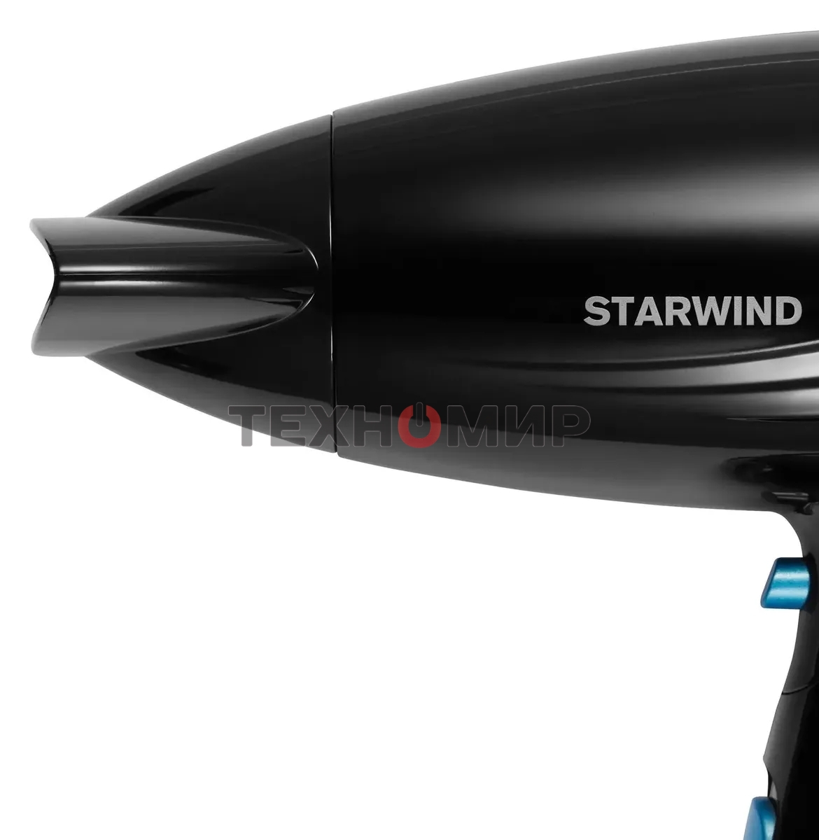 Фен Starwind SHD 7066 1600Вт черный/синий