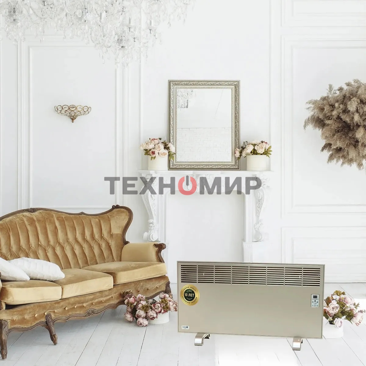 Конвектор электрический iVigo EPK4590E20 2000 Вт Шампань