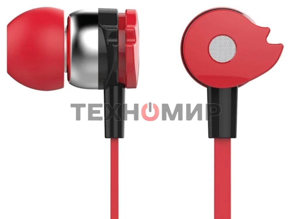 Наушники Oklick HS-S-210 1.1м красный