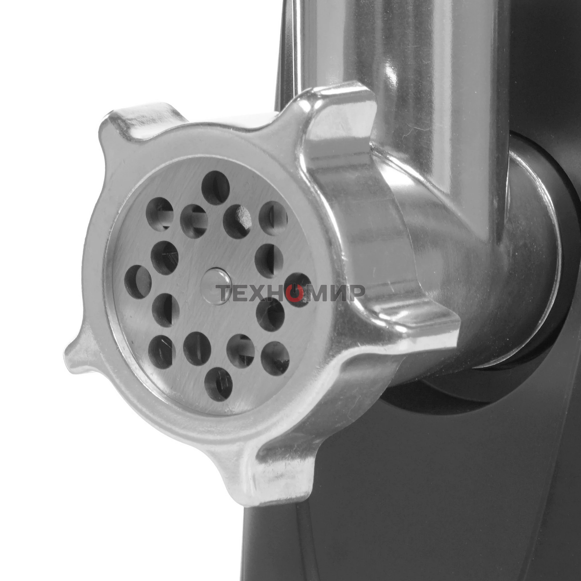 Мясорубка электрическая Moulinex ME112832 черный/серебристый, 1600 Вт, 1.9 кг/мин, реверс, защита от перегрузки, насадки - 5