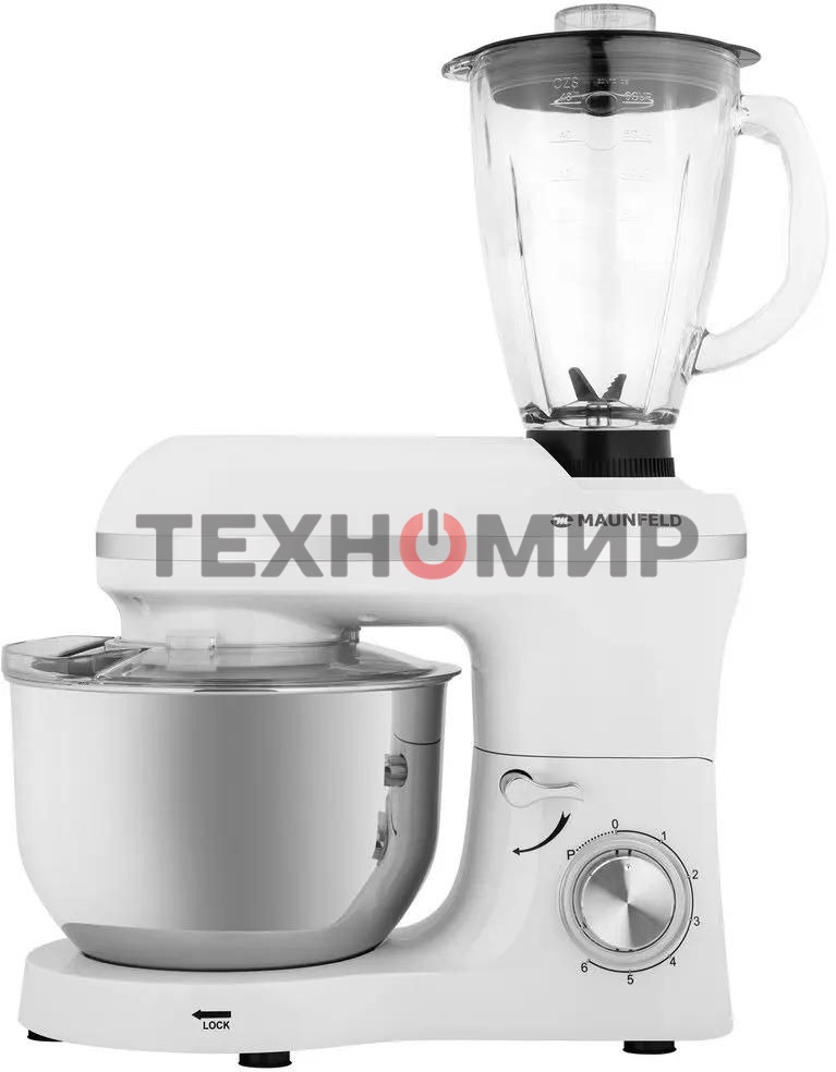Кухонный комбайн Maunfeld MF-435WH PRO, белый