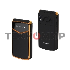 Мобильный телефон Maxvi E11 черный/золотистый