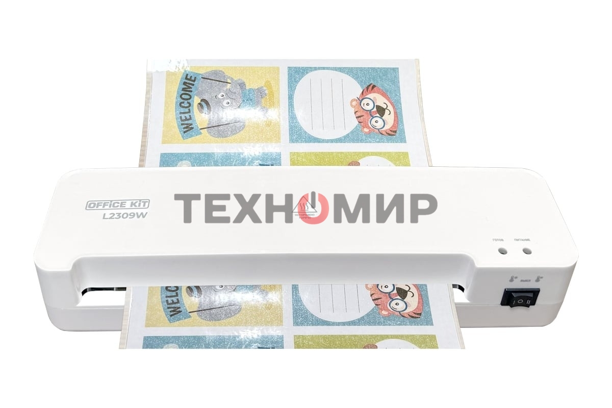 Ламинатор Office Kit L2309W, 2 вала, A4, 125мкм, 300мм/мин