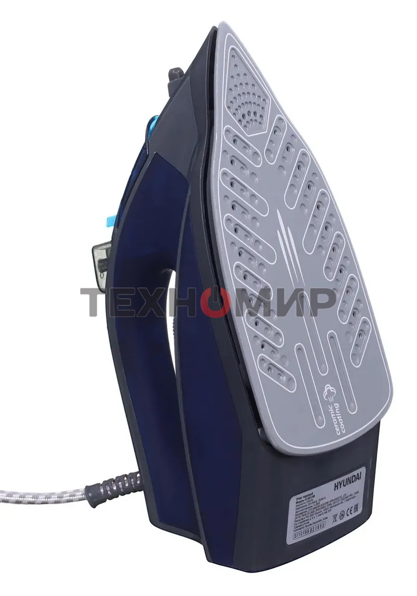 Утюг Hyundai H-SI01789 2400 Вт серый/темно-синий