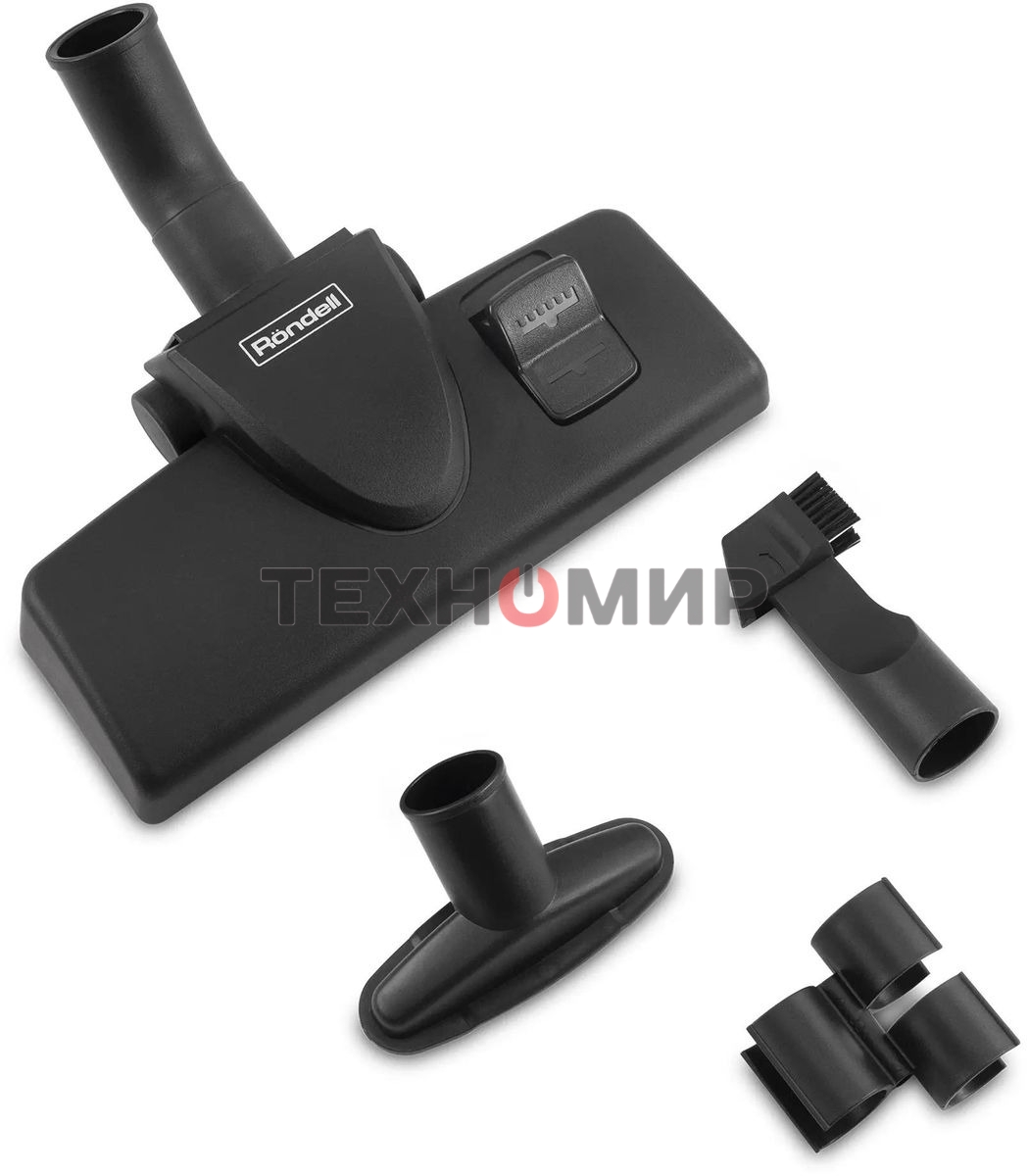 Пылесос Rondell RDE-2060 черный/серый, 500/2400 Вт, уборка сухой, пылесборник контейнер 2.5 л