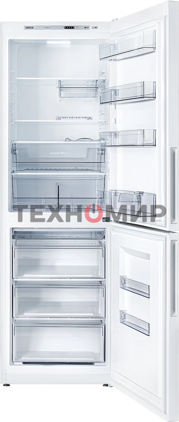 Холодильник Atlant ХМ-4621-101 белый двухкамерный 205/119л морозилка снизу
