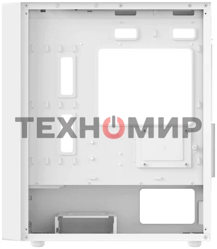 Компьютерный корпус Ocypus Gaммa C50 без БП белый (Gaммa-C50-WHG000XX-GL)