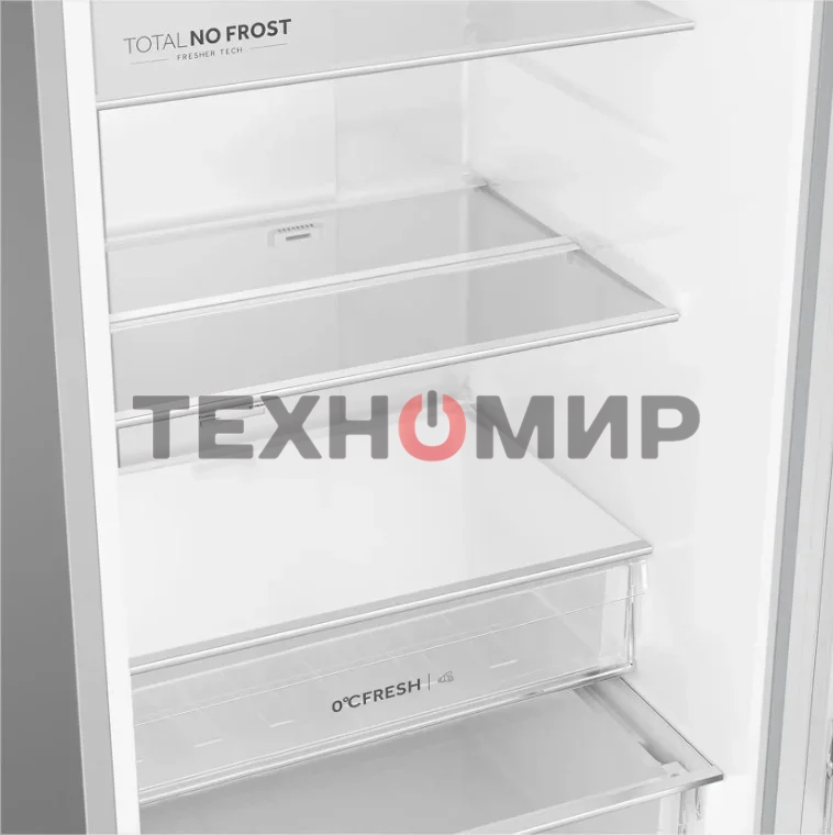 Холодильник Haier CEF536CSG серебристый двухкамерный 240/105 л морозилка снизу, No Frost