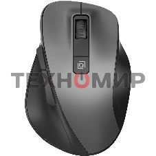 Мышь беспроводная Oklick 504MW черный/серый, 1600 dpi, радиоканал, USB, кнопки - 6
