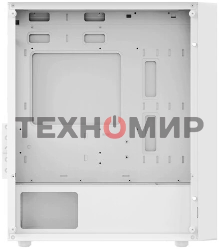 Компьютерный корпус Ocypus Gaммa C50 без БП белый (Gaммa-C50-WHG000XX-GL)